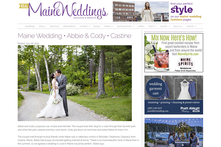 Photography by Published Maine Wedding Photographer