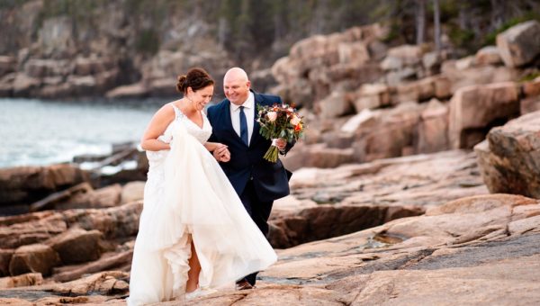 Acadia National Park, Bar Harbor Maine Wedding Photographers, Coastal Maine Wedding Photographer, Micro Wedding, Mount Desert Island, Wild Gardens of Acadia, Jesup Path