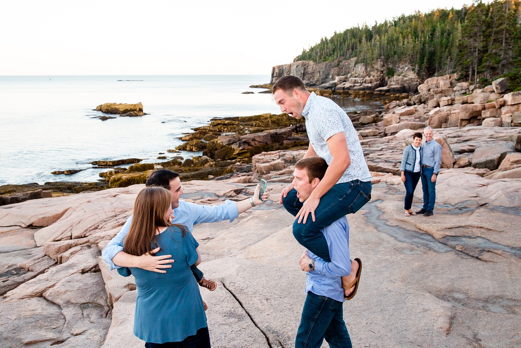 Photography by Acadia National Park Maine Family Portrait Photographers