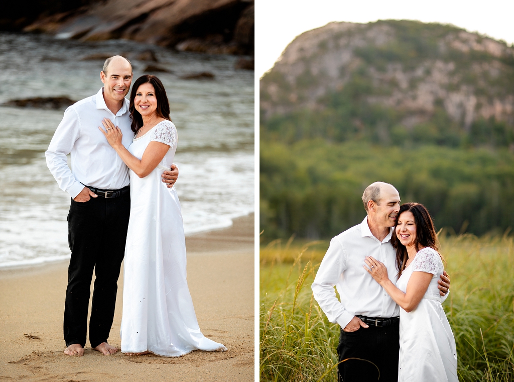 Photography by Acadia National Park Maine Wedding Anniversary Photographer