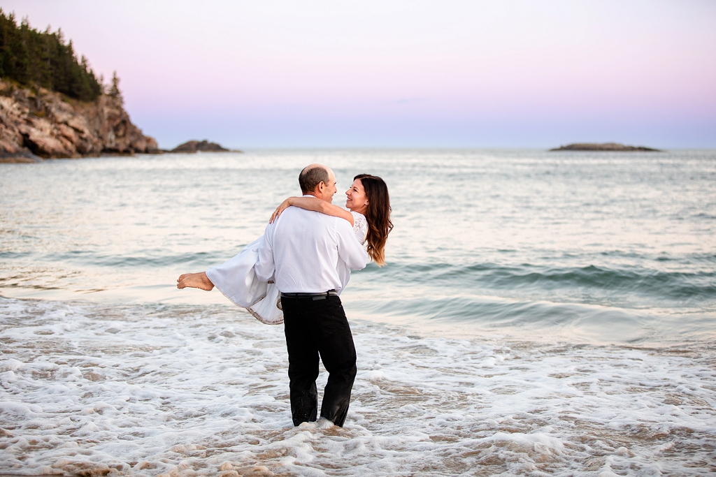 Photography by Acadia National Park Maine Wedding Anniversary Photographer