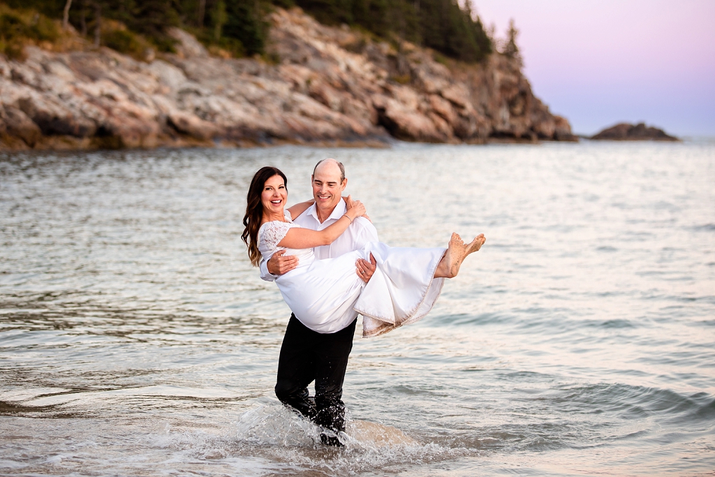 Photography by Acadia National Park Maine Wedding Anniversary Photographer