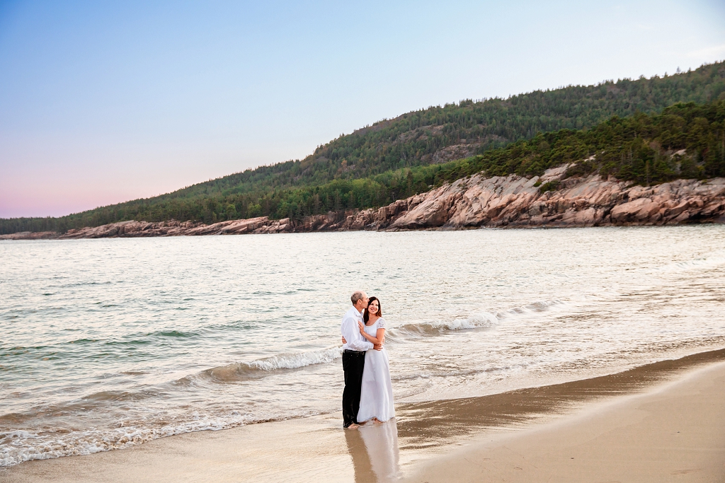 Photography by Acadia National Park Maine Wedding Anniversary Photographer