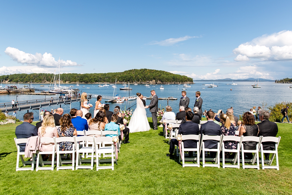 Photographer by Bar Harbor Maine Wedding Photographer
