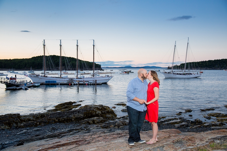 Photography by Bar Harbor Maine Wedding Engagement Photographer