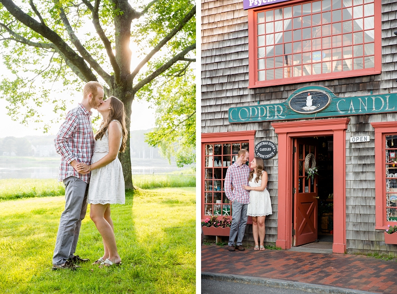 Photography by Kennebunkport Maine Wedding Engagement Photographer