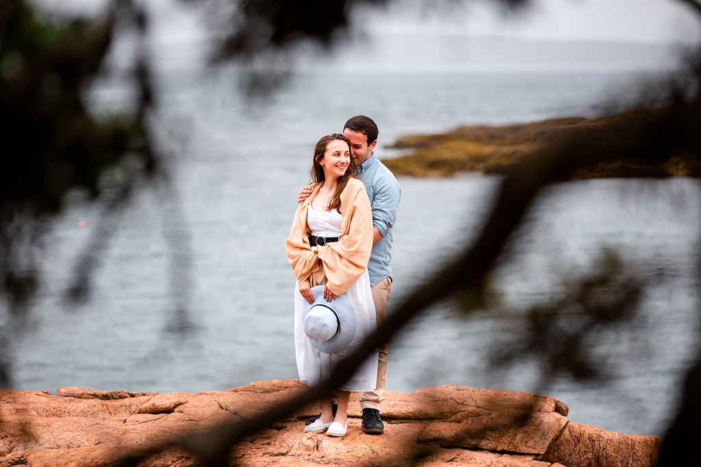 Photography by Acadia National Park Engagement Wedding Photographers
