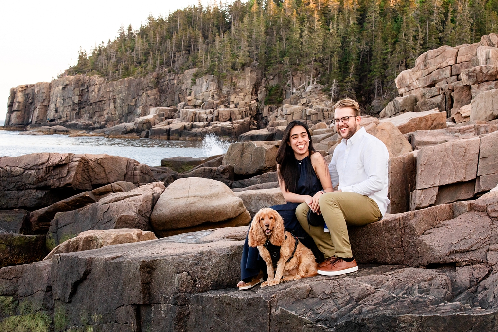 Photography by Acadia National Park Maine Proposal Photographer