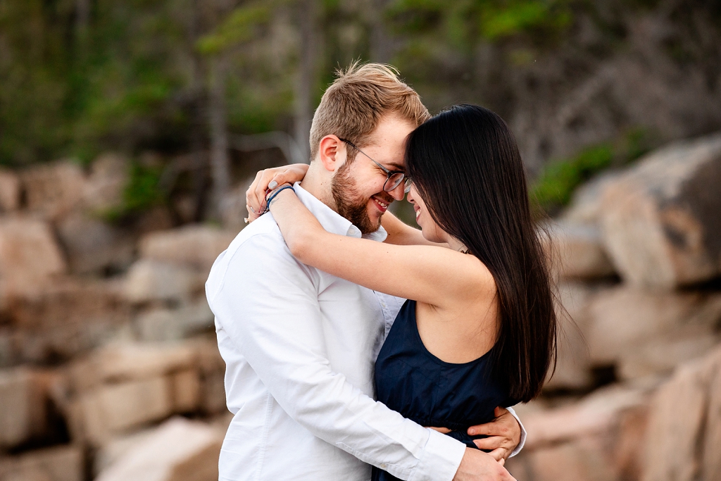 Photography by Acadia National Park Maine Proposal Photographer