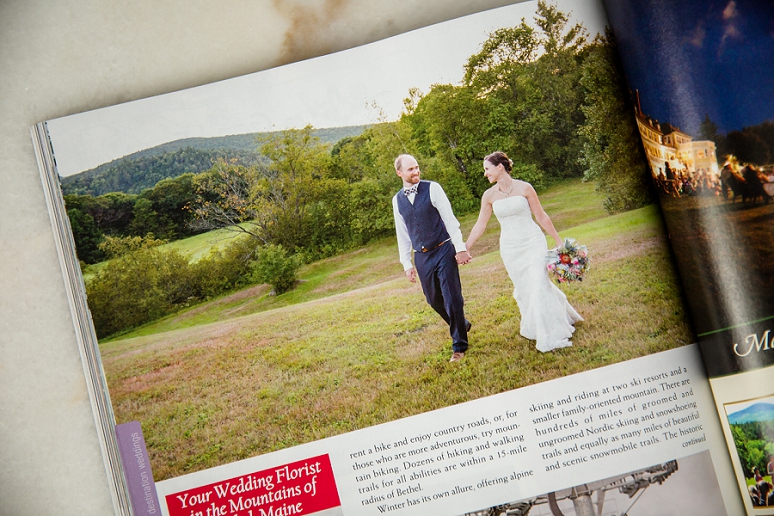 Published Maine Wedding Photographer